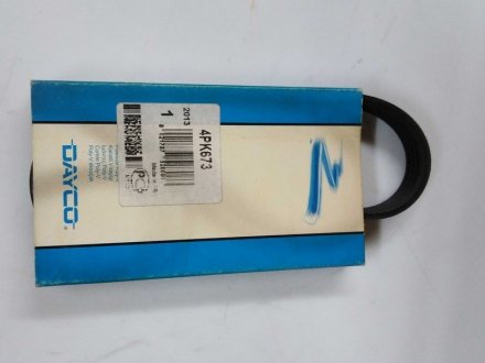 Ремінь ALFA FIAT 1,0-1,2 HYUNDAI 0,8-1,1: Atos, Getz LANCIA 1,1/1,2 DAYCO 4PK673