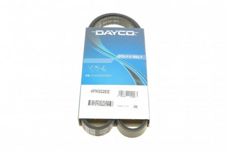 Ремінь поліклиновий 4PK922 (Elastic) DAYCO 4PK922EE