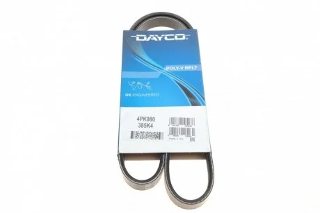 Фото ремень поликлиновый DAYCO 4PK980 Ремень поликлиновый DAYCO 4PK980