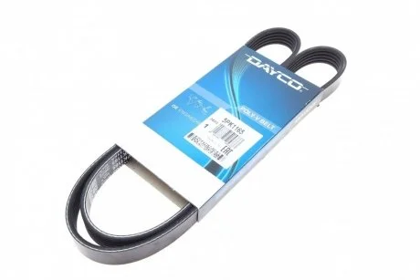 Фото ремінь BMW CITROEN MAZDA RENAULT DAYCO 5PK1165 Ремінь BMW CITROEN MAZDA RENAULT DAYCO 5PK1165