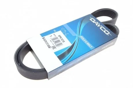 Ремінь П-клиновий FORD Escort VII, LADA Kalina 1.4-1.6 08- DAYCO 6PK1018