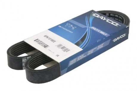 Ремень П-клиновой 6PK1019 (Elastic) FORD C-Max 1,6Ti 10-, Focus. DAYCO 6PK1019EE