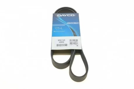 Фото ремень приводной DAYCO 6PK1145 Ремень приводной DAYCO 6PK1145