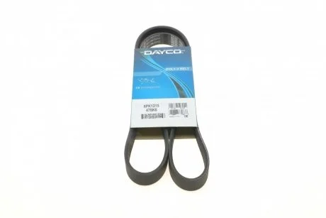 Ремень поликлиновой DAYCO 6PK1215