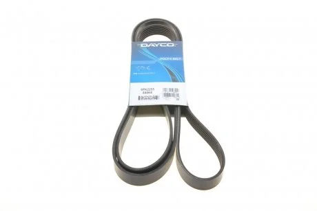 Фото ремень генератора DAYCO 6PK2255 Ремень генератора DAYCO 6PK2255