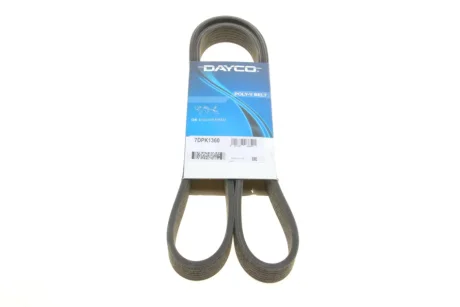Ремінь (двосторонній.) FORD Galaxy 2,8i VW 2,8/2,9i: Golf III, Sharan DAYCO 7DPK1360