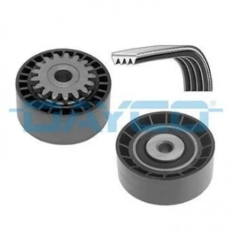 Фото к-кт П-клинового ремня (ремень + 2 ролика) DAYCO KPV191 К-кт П-клинового ремня (ремень + 2 ролика) DAYCO KPV191