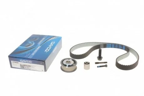 Фото к-кт ГРМ (рем.+2шт.ролика+кріплення+кріплення) AUDI A4/A6 1,9TDI FORD Galaxy SEAT Alhambra DAYCO KTB294 К-кт ГРМ (рем.+2шт.ролика+кріплення+кріплення) AUDI A4/A6 1,9TDI FORD Galaxy SEAT Alhambra DAYCO KTB294
