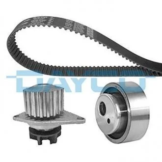 К-кт ГРМ (помпа + ролик + ремінь) BERLINGO 1.4i 96-11, PEUGEOT 106 I (1A, 1C) 1.3 93-96, 206 SW 1.4 DAYCO KTBWP1020