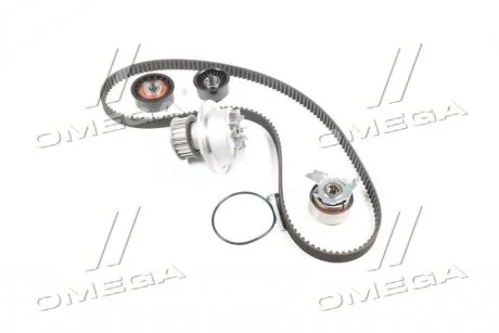К-кт ременя ГРМ + 3 ролика+ помпа води Astra G 1.4/1.6,Zafira 98- DAYCO KTBWP3611