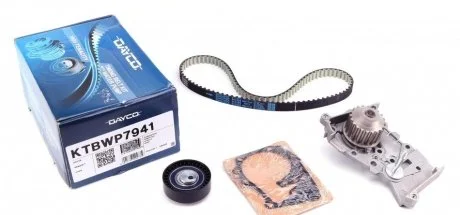 Комплект ремня ГРМ + помпа DAYCO KTBWP7941
