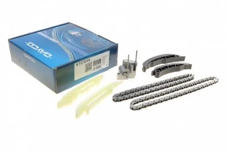К-кт ланцюга приводу р-вала (2 ланцюга+4 направляючі + натягувач) M47N,M57,M57N DAYCO KTC1049