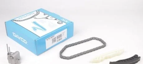 К-кт. ланцюга ГРМ (ланцюг+натягувач+2шт. планки) 330D,520D,525D,530D 01- DAYCO KTC1051