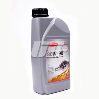 Масло трансмисс. GEAR OIL 4 80W-90 GL5 (Канистра 1л) Delphi 93892551 (фото 1)