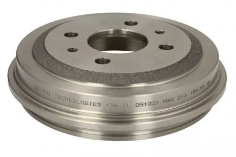 Фото гальмівний барабан Uno, Cinquecento Delphi BF136 Гальмівний барабан Uno, Cinquecento Delphi BF136