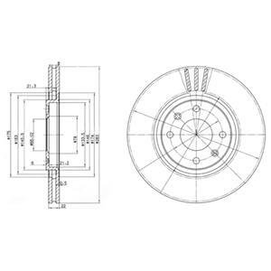 Тормозные диски Delphi BG2690