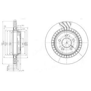 Тормозные диски Delphi BG4144 (фото 1)