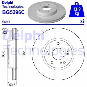 Tarcza ham. FORD Przуd 01/2018> Delphi BG5296C (фото 1)