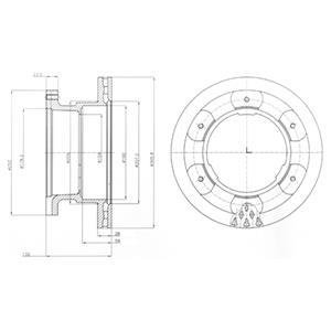 Тормозные диски Delphi BG9069 (фото 1)