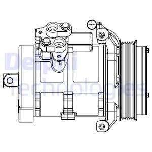 Компресор Mercedes 906 Delphi CS20528