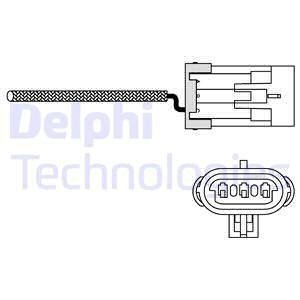 Лямбда-зонд Delphi ES1098812B1