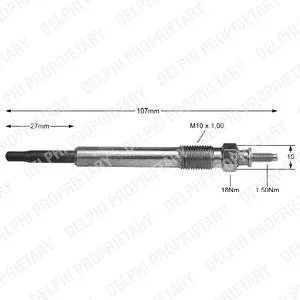 СВЕЧКА РАЗЖАРЕНИЯ Delphi HDS367
