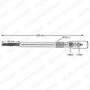 СВЕЧКА РАЗЖАРЕНИЯ Delphi HDS386