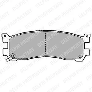 Гальмівні(тормозні) колодки Delphi LP1189