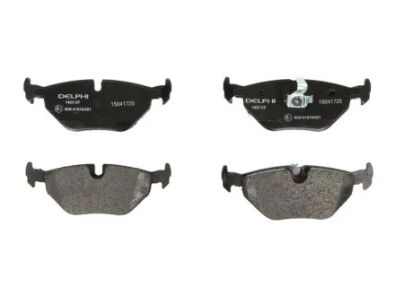 Фото тормозные колодки Delphi LP1423 Тормозные колодки Delphi LP1423