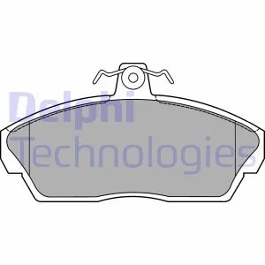 Тормозные колодки, дисковые Delphi LP1450