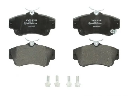 Гальмівні колодки передн.PT Cruiser 00- Delphi LP1522