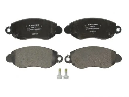 Фото тормозные колодки, дисковые Delphi LP1582 Тормозные колодки, дисковые Delphi LP1582