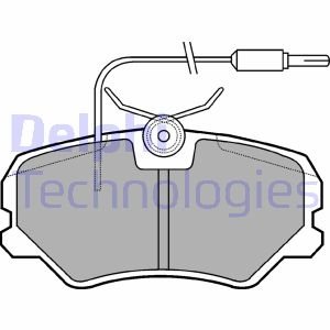 Тормозные колодки Delphi LP1606