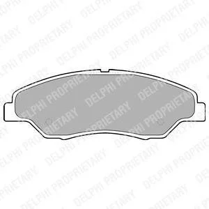 Тормозные колодки Delphi LP1634