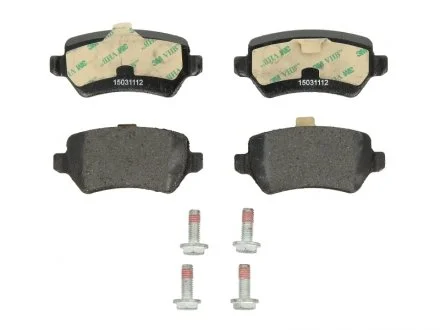 Гальмів.колодки задн.Astra G,H 98- Delphi LP1681