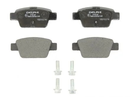 Фото тормозные колодки Delphi LP1719 Тормозные колодки Delphi LP1719