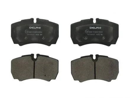 Фото гальмівні колодки задні Transit,Iveco Daily III 29,35 00- Delphi LP1826 Гальмівні колодки задні Transit,Iveco Daily III 29,35 00- Delphi LP1826