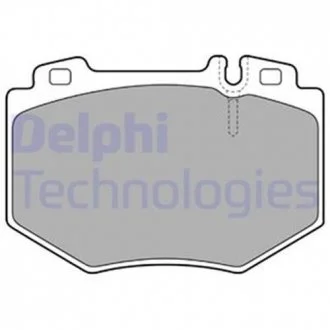 Тормозные колодки Delphi LP1851