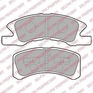 Тормозные колодки Delphi LP1918