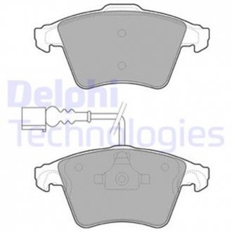 Гальмівні колодки передн.Touareg (teves) 02- Delphi LP1950