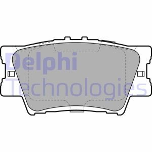 Гальмівні колодки дискові TOYOTA/LEXUS Rav4/Camry(V40/V50)/ES &quot;R &quot;06>> Delphi LP2004