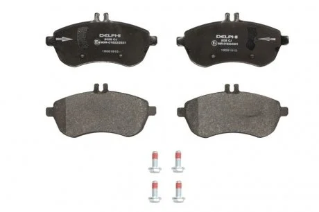Гальмівні колодки передн..W204 07- Delphi LP2028