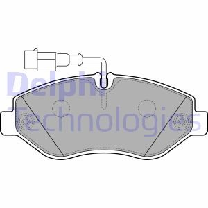 Тормозные колодки, дисковые Delphi LP2043