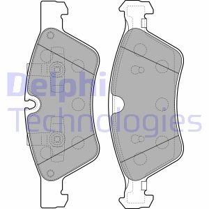 Гальмівні колодки передн.ML W164, R251 Delphi LP2125