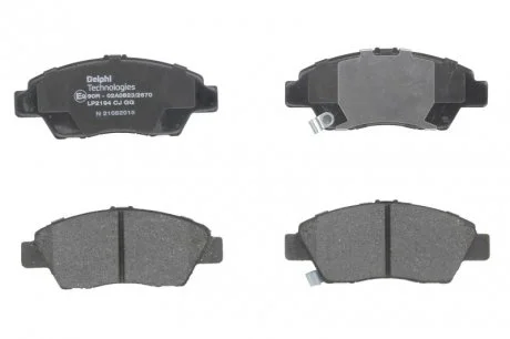 Тормозные колодки, дисковые Delphi LP2194