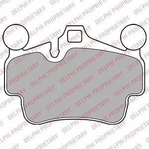Тормозные колодки Delphi LP2236