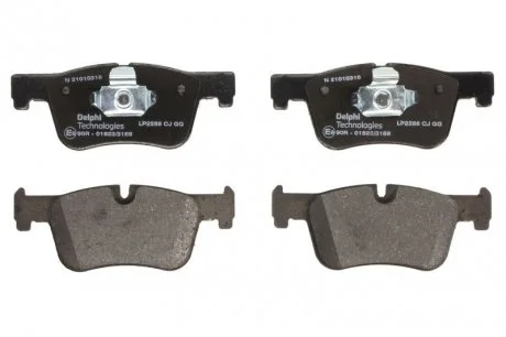 Тормозные колодки, дисковый тормоз (набор) Delphi LP2285