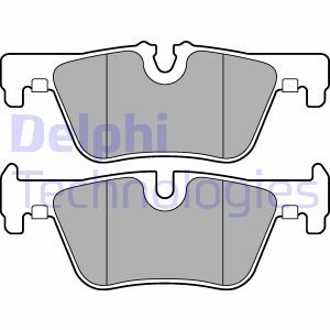 Гальмів.колодки задн. F30/F31/F34/F35/F80/X3(F25) Delphi LP2286