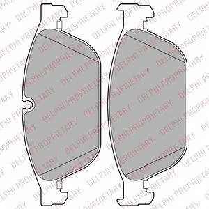 Тормозные колодки, дисковые Delphi LP2292