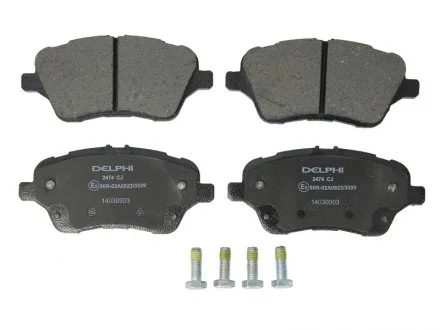 Гальмів.колодки передн.B-Max,Transit Courier 12- Delphi LP2474